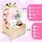 Wooden Baby Shower Crate Closet, Baby Shower Basket with Handle Hangers Butterfly Decoration Personalized Wooden Crate Boys Girls Gifts